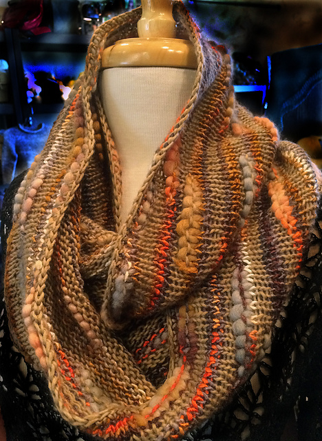 Bloom Striped Cowl