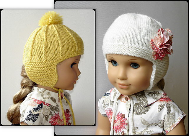 Marigold - American Girl 18 Inch Doll Ear Flap Hat