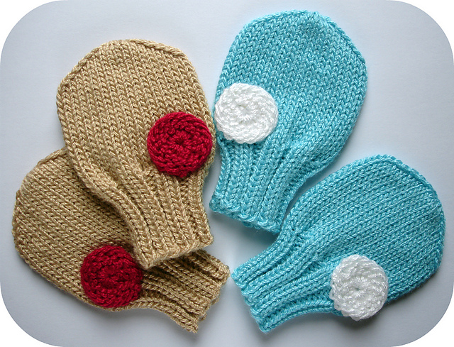 Pat-a-cake Baby Mittens