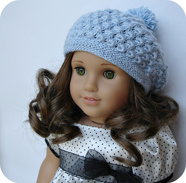 Rosamund - A Beret For American Girl 18 Inch Dolls