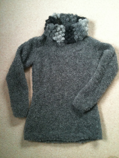Design F - Sweater with Crew Neck or Polo Turtleneck