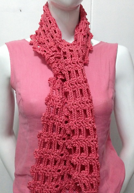 Pink Scarf