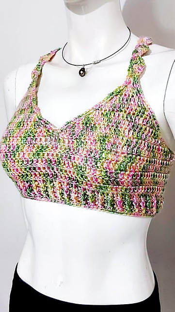 Bermudan Haze Crop Top