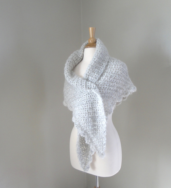 Fog Rise Shawl