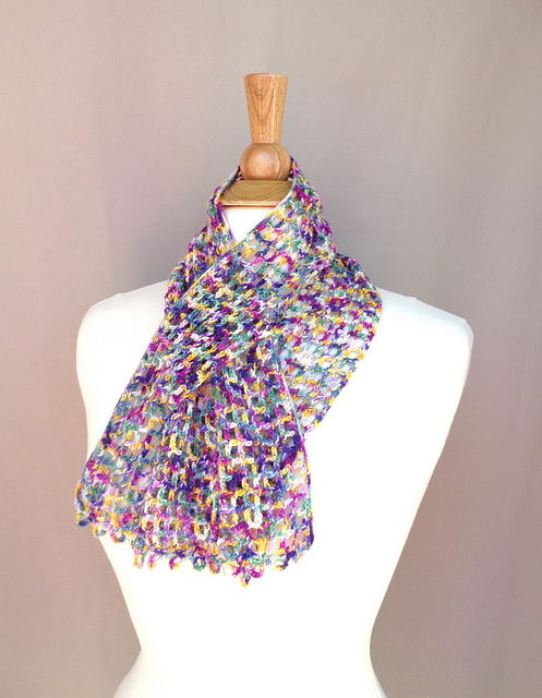 Ravelry: April Flowers Keyhole pattern by Emily Johannes