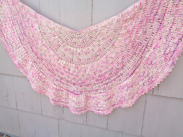 Butterfly Whirl Shawl