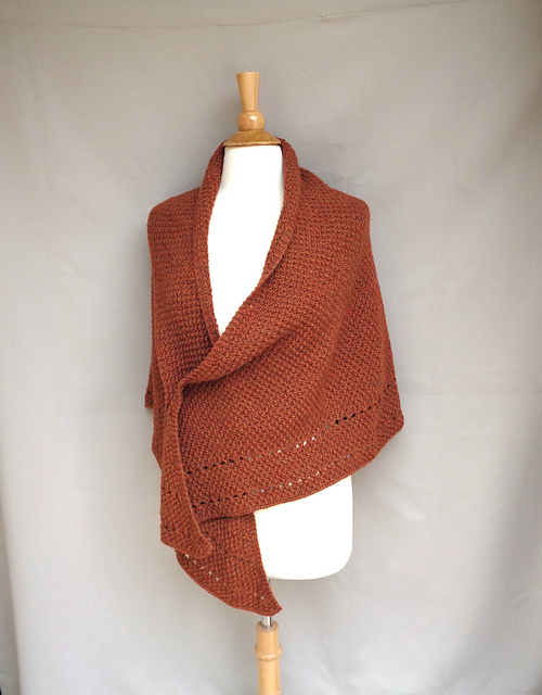Pumpkin Spice Shawl