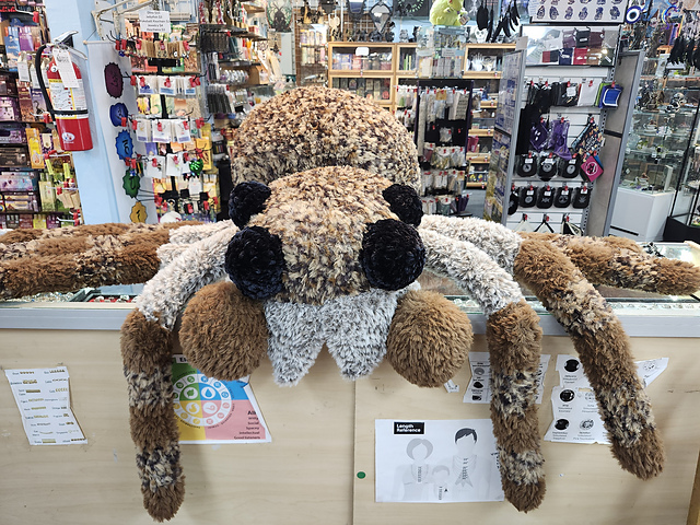 Giant Spider Body Pillow