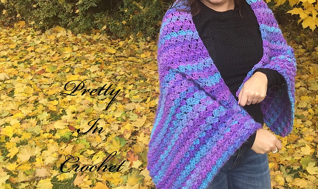 Shades of Amethyst Wrap