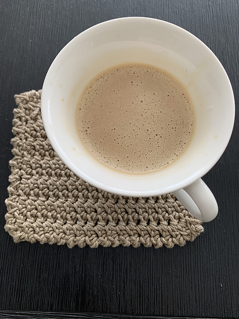 Cafe Latte Mug Rug