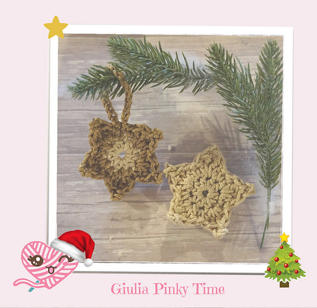 Christmas star ornament
