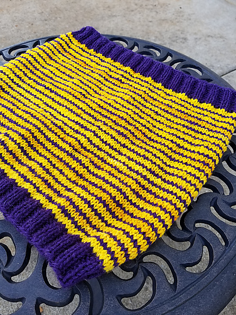 Simply Stripey Cowl