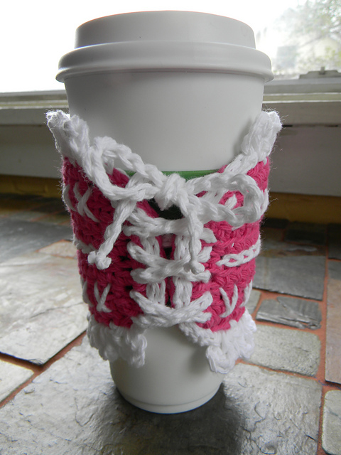Corset Coffee Cozy