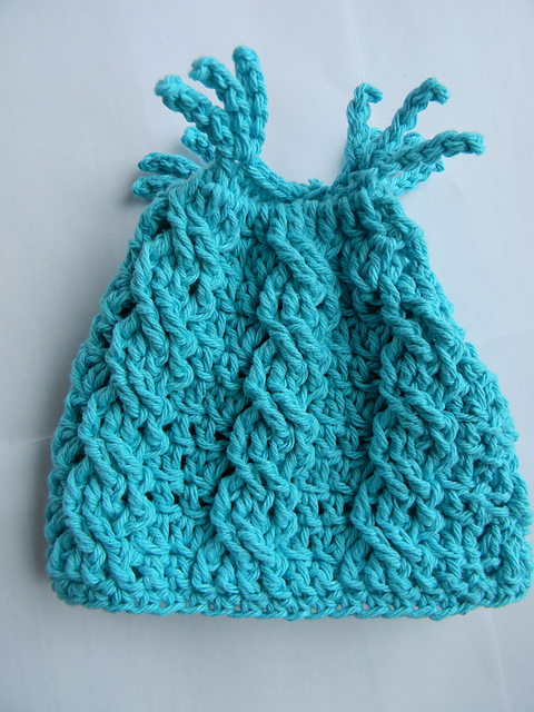 Funky Cable Twist Hat