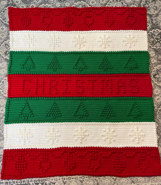 Christmas Baby Blanket