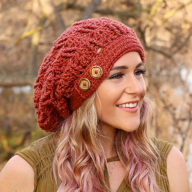 Ginger Snap Slouchy Hat