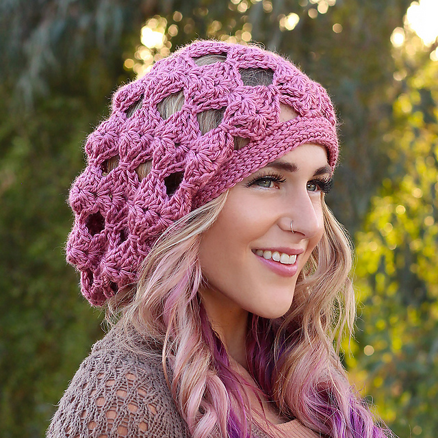Diamonds Slouchy Hat