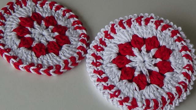 Peppermint Coaster & Scrubby
