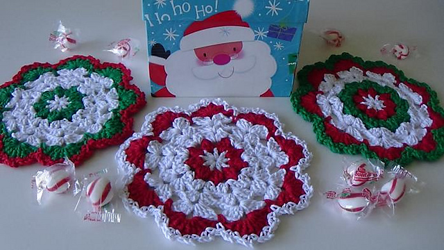 Christmas Dishcloth