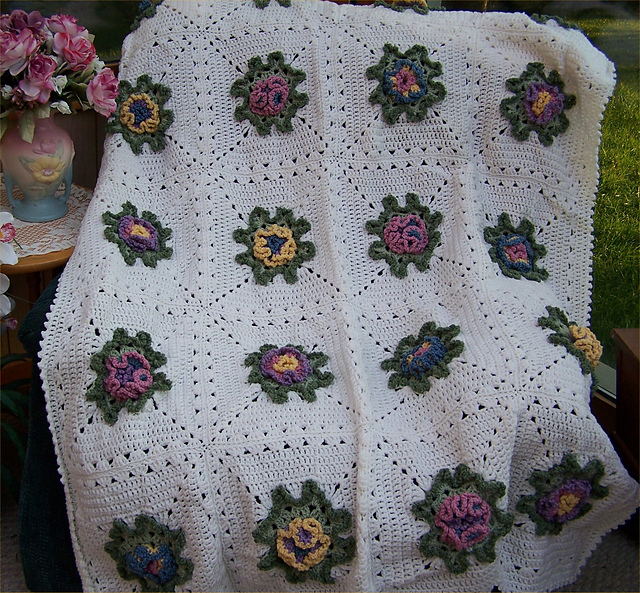 Spring Garden Afghan