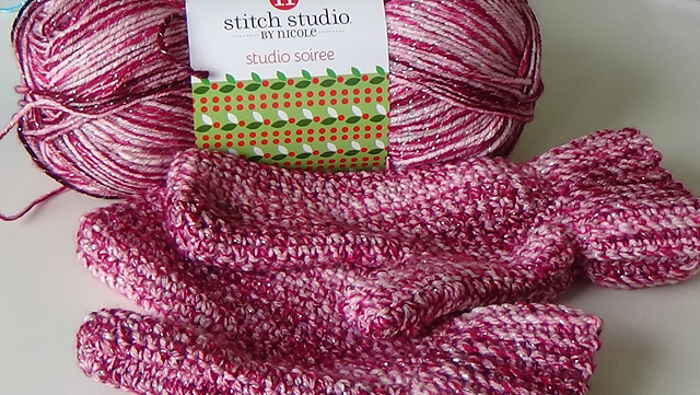 Ruby Red Mittens