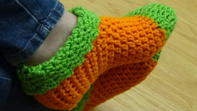 Pumpkin Slippers