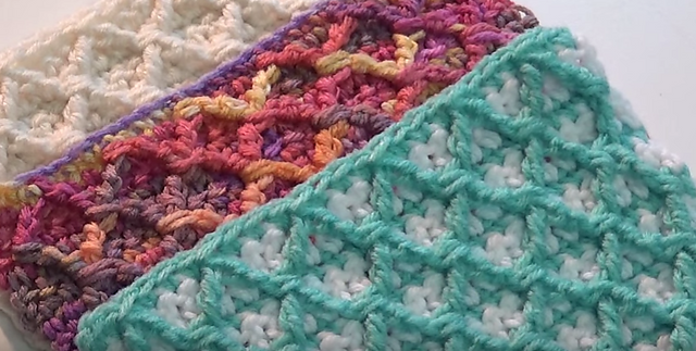 Diamond Trelles Stitch