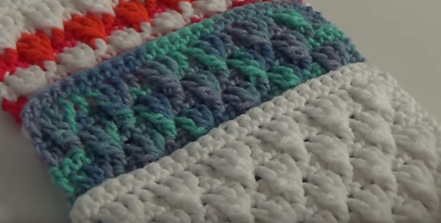 Raised Shell Stitch
