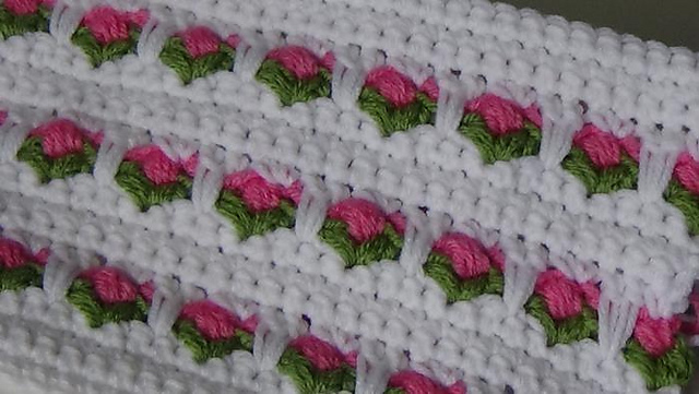 Rosebud Tulip Stitch