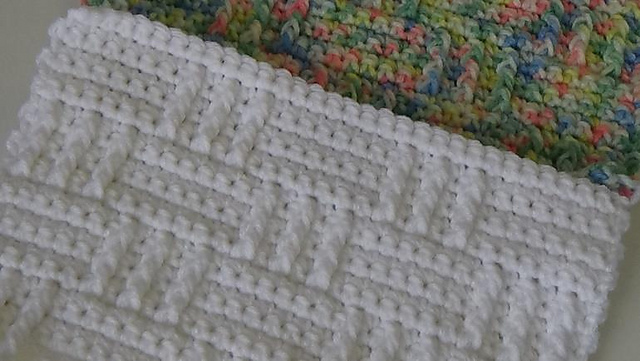 Simple Basket Weave Stitch