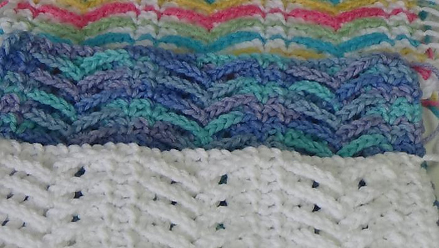 Lacy Arrow Stitch