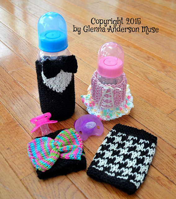 Elegant Baby Bottle Cozies