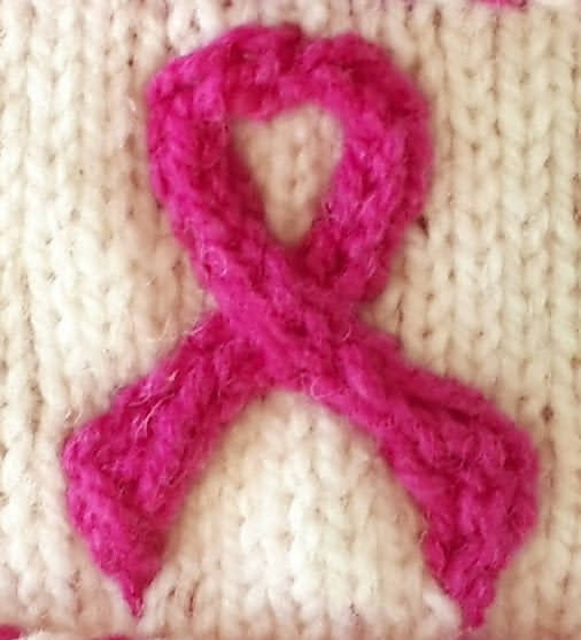 Cancer Ribbon Motif