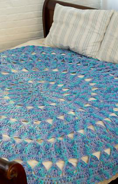 Medallion Afghan
