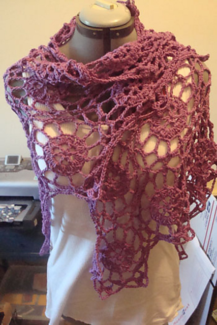 Ocean Breezes Shawl