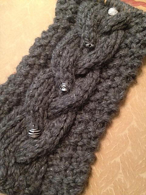 GiGi Scarf Beaded