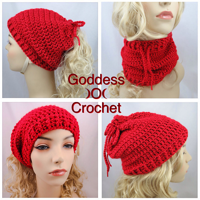 Ponytail Hat Neckwarmer