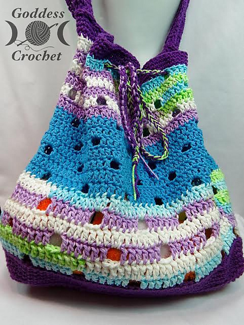 Hip Squares Beach Tote