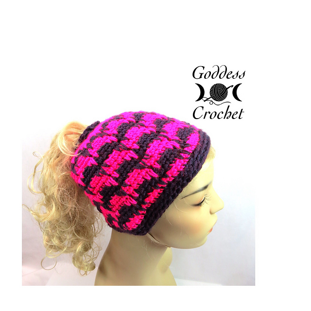 Spiked Punch Ponytail Hat