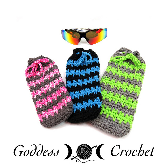 Summer Spike Sunglasses Case
