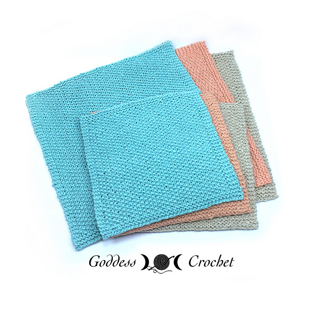 Seed Stitch Dischcloth