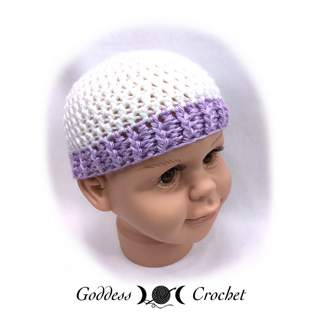Ribbed Brim Baby Beanie