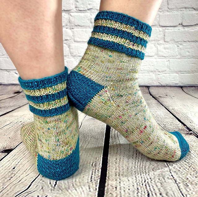 Ravelry: Funfetti Socks pattern by Goddess Crochet