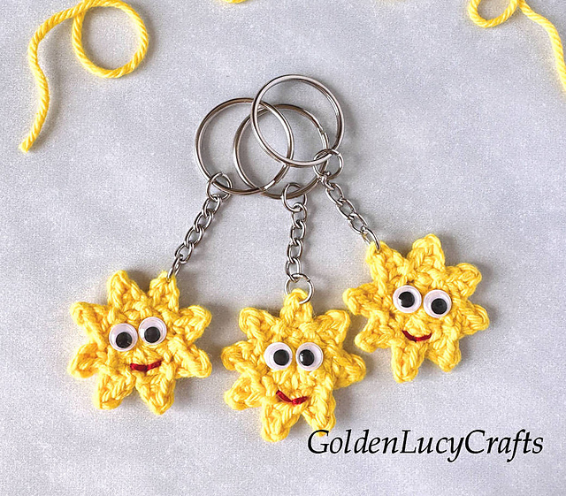 Sun Keychain