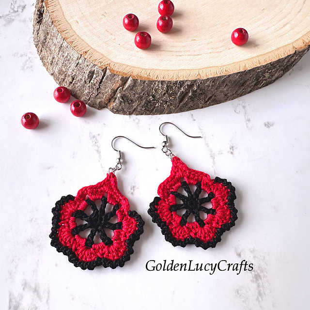 Miniature Mandala Earrings