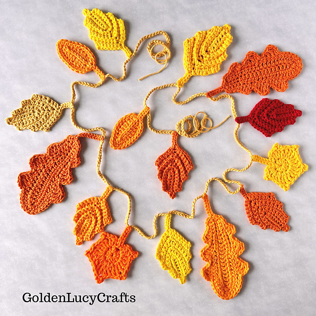 Fall Leaves Garland