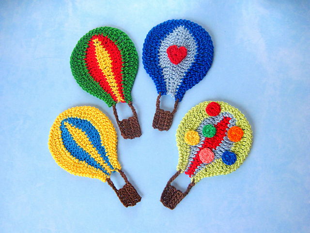 Hot Air Balloon Applique