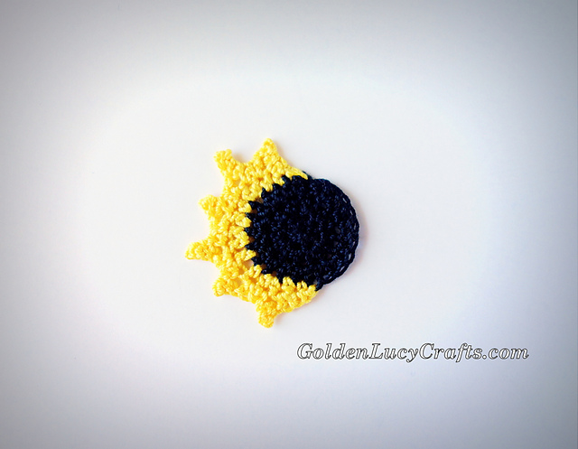 Partial Solar Eclipse Applique