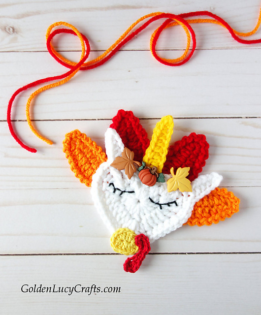 Thanksgiving Turkey Unicorn