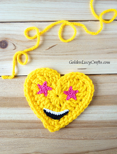 Star Eyes Face Applique